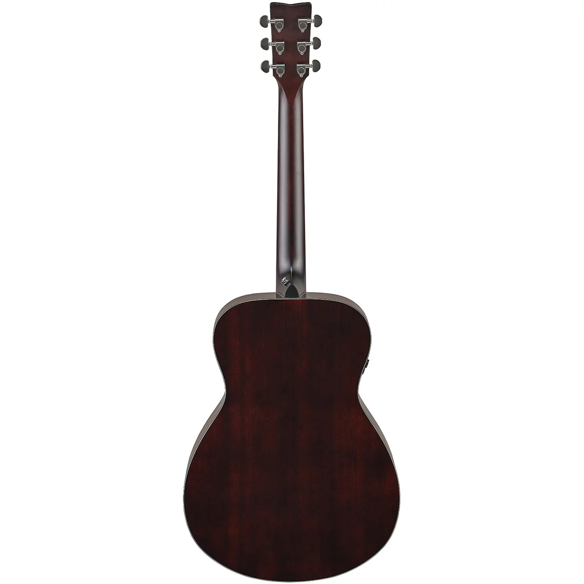 Yamaha TAS1E-NT Concert-Style Transacoustic, Spruce Top, Mahogany B/S w/ Effects, Natural - Image 2