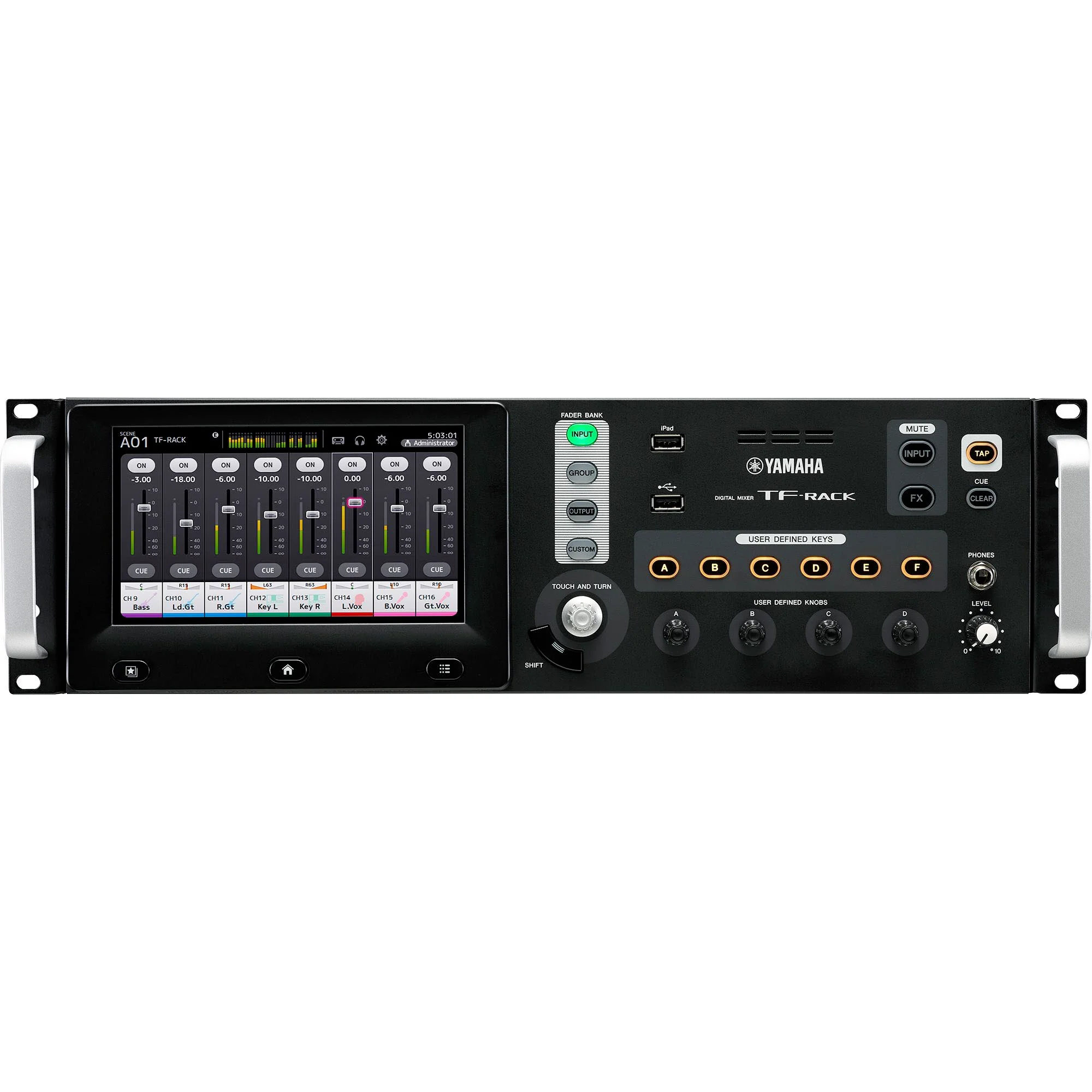 Yamaha TF-RACK Rack Mounted Digital Mixer