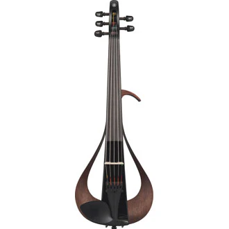 Yamaha YEV105SBL Electric 5-string Violin Outfit, Black