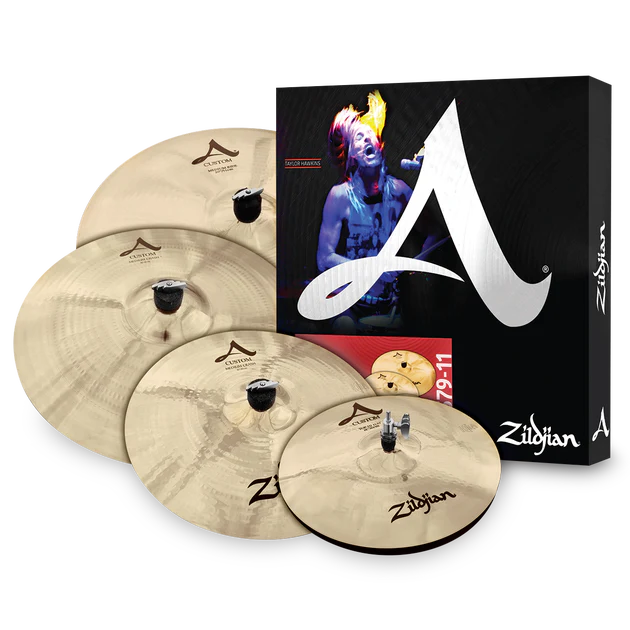 Zildjian A20579-11 A Custom Cymbal Set
