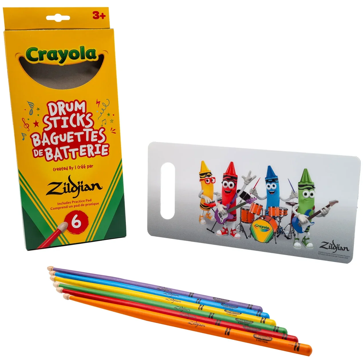 Zildjian ZKIDS Crayola Kids Drumsticks Pack - Image 3