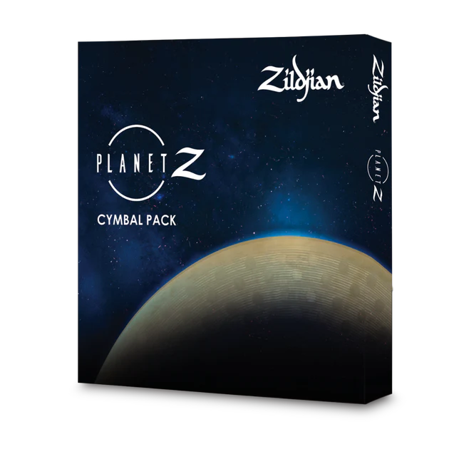 Zildjian ZP4PK Planet Z 4 Cymbal Pack  14" Hats, 16" Crash, 20" Ride - Image 2