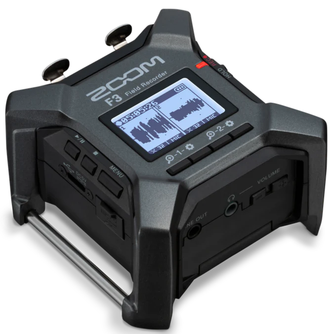 Zoom F3 Compact 2-Track 32-bit Field Recorder
