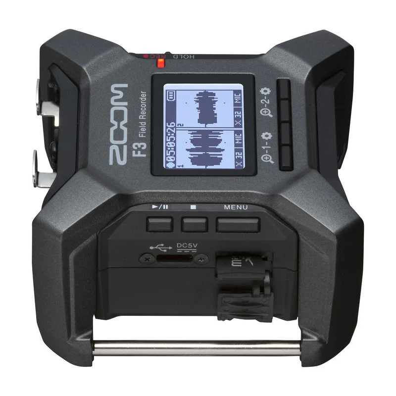 Zoom F3 Compact 2-Track 32-bit Field Recorder - Image 2