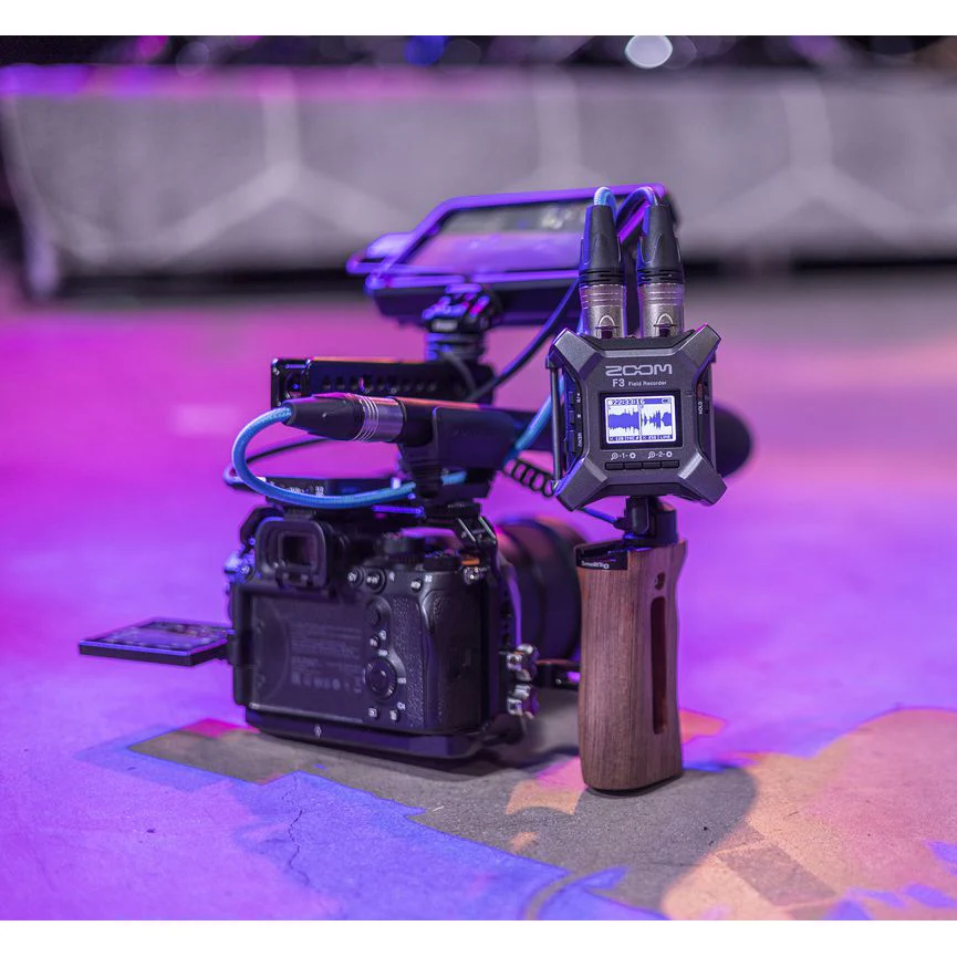 Zoom F3 Compact 2-Track 32-bit Field Recorder - Image 8