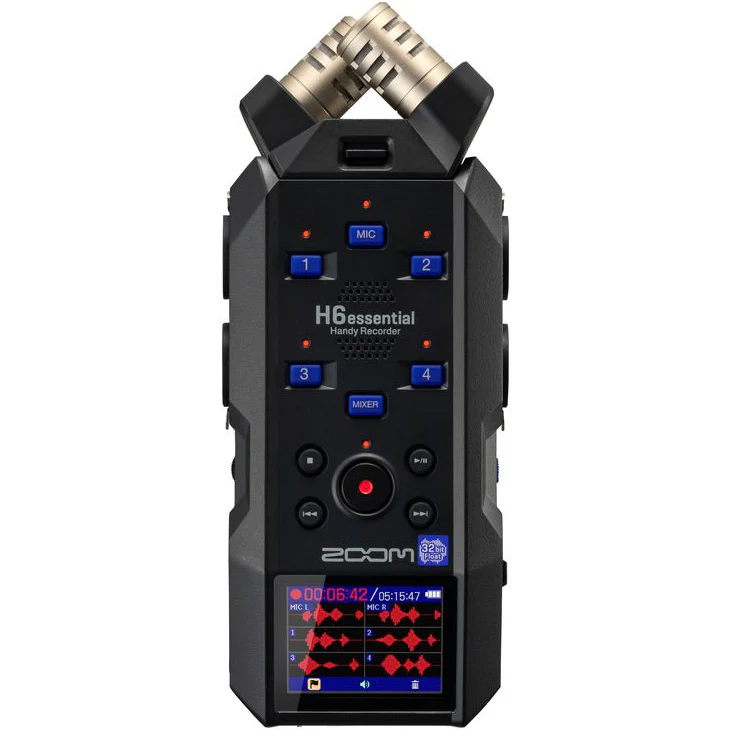Zoom H6-ESSENTIAL H6essential Handy Recorder, 32-Bit Float