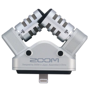 Zoom IQ6 Unidirectional X/Y Stereo Condenser Mic for IOS
