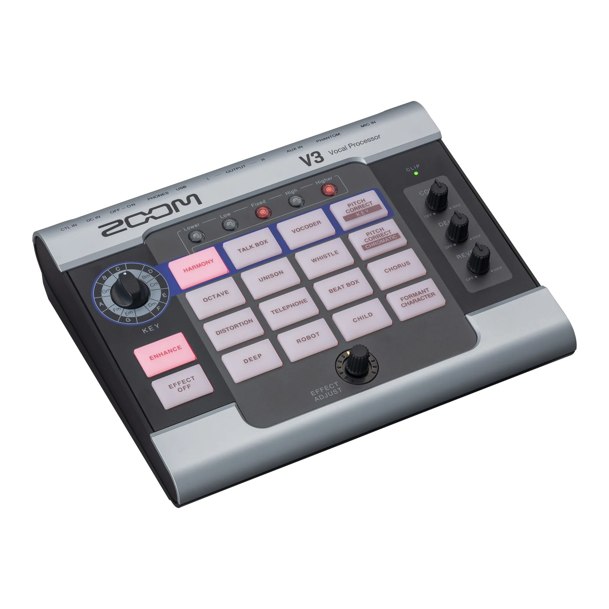 Zoom V3 Multi-Effects Vocal Processor - Image 2